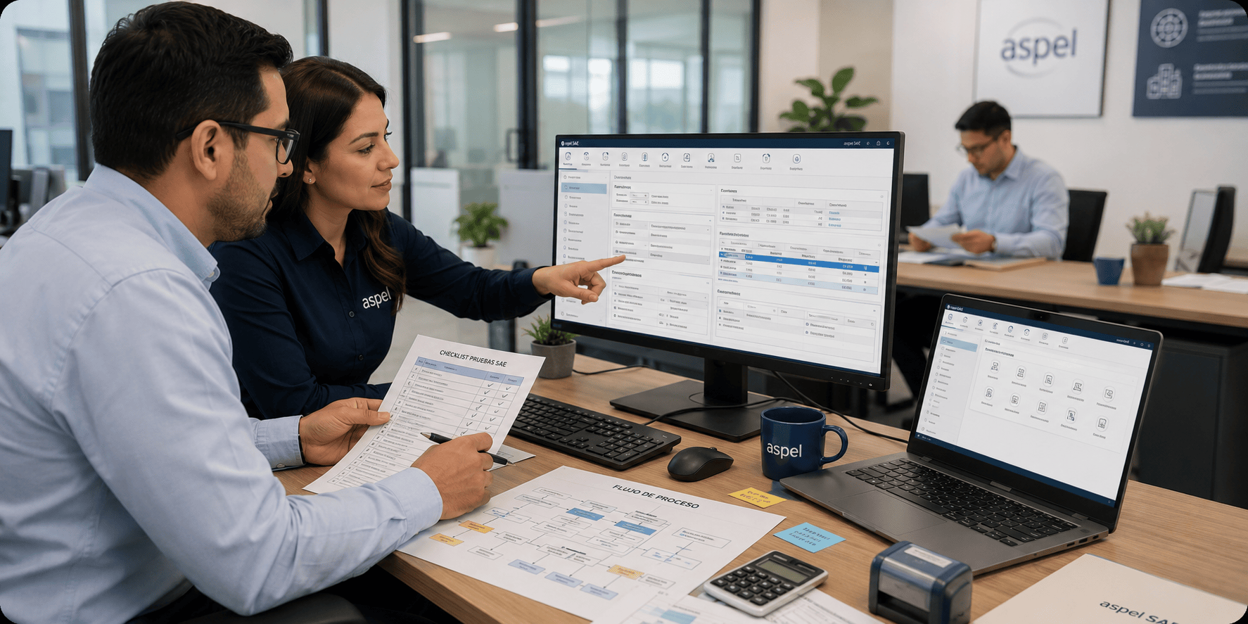 Configuración y pruebas de un sistema empresarial